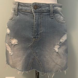 Hollister Denim Skirt size 24